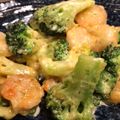 ななごはん。's cooksnap of when they made エビ＆ブロッコリーのカレーマヨ炒め.