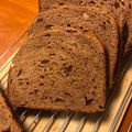 sumemiya's cooksnap of when they made HBでナッツ＆フルーツ入りチョコパン.