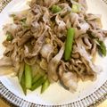 ゆうゆう715's cooksnap of when they made アスパラと豚バラ肉のオイスターソース炒め.
