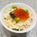 メチオママ's cooksnap of when they made 贅沢な鮭と帆立の炊き込みご飯.