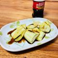 ねっちゃんっ's cooksnap of when they made 焼きナスにはソースでしょ(*ﾟ▽ﾟ)ﾉ.