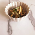 E吉☆'s cooksnap of when they made ☆きゅうりと薄揚げのごま酢味噌和え.