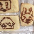ゆっはー's cooksnap of when they made 簡単キッズレシピ♪材料3つ簡単クッキー.