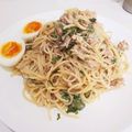 うさぎのちっちのまま's cooksnap of when they made 男の胃袋を鷲掴み★鯖缶と大葉の冷製スパ★.