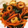☆テルエ☆'s cooksnap of when they made ピーマンと人参のちくわきんぴら.