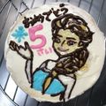 ☆たまり☆'s cooksnap of when they made ゼリーで簡単かわいいキャラケーキ！.