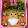 ☆ペペコ☆'s cooksnap of when they made ゆで卵で簡単★なめこ栽培キット　キャラ弁.