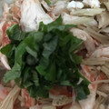 ma___111's cooksnap of when they made レンジで作る・蒸し鶏と榎茸の明太子和え.