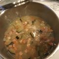 れもんきち's cooksnap of when they made 爽やか【ズッキーニベーコンのホエイスープ.