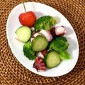 horseland's cooksnap of when they made いつかあなたと☆タコとブロのマリネ.