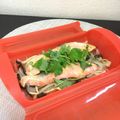 ☆こまっと☆'s cooksnap of when they made 魚と野菜のレンジ蒸し.