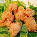 コエマクぶーちゃん's cooksnap of when they made 白だしあんの鶏から揚げ.
