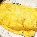 ぷっくりんご's cooksnap of when they made 残った焼きそばで簡単オムソバ❤.