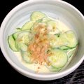 ルぴあ's cooksnap of when they made 簡単！美味！きゅうりに出し汁マヨネーズ.