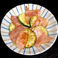 ルぴあ's cooksnap of when they made ズッキーニとベーコンの焼き炒め.