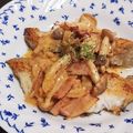 れっさんぱんだ's cooksnap of when they made ヤミツキきのこソース!!白身魚のムニエル.