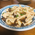 ＊Myke＊'s cooksnap of when they made 簡単☆ささみとしめじのねぎ生姜ポン酢和え.