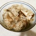 nana_tenjo's cooksnap of when they made まいたけの塩麹炊き込みご飯.