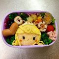 Chaaa_room's cooksnap of when they made キャラ弁☆マレフィセントとオーロラ姫.