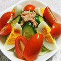 ☆★あんず姫★☆'s cooksnap of when they made ＊簡単＊キャベツと茹で卵のサラダ＊.
