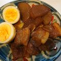 きょろましゃ's cooksnap of when they made フライパンで簡単♡豚バラ肉と大根の角煮.