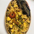 ふえ☆なるちゃん's cooksnap of when they made これもアリ?!挽肉カレー素麺チャンプルー.