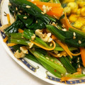 24歳新婚さん's cooksnap of when they made 簡単！ほうれん草のごま和え.