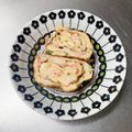 K0A9O0R8U♪'s cooksnap of when they made 赤緑黄♫お弁当の彩り卵焼き.