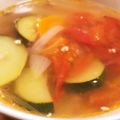 ⁂こまち⁂'s cooksnap of when they made ズッキーニと挽き肉のトマトスープ.