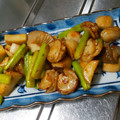 りよんじゃ's cooksnap of when they made ホタテとエリンギのクレソルバター焼き.