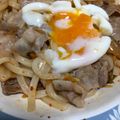 黄金の輝き亭's cooksnap of when they made 電子レンジde豚キムチうどん.