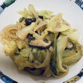 oda5yoko's cooksnap of when they made キャベツと椎茸の蒸し煮.