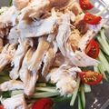mogumogu5's cooksnap of when they made レンジで簡単美味☆柔らか鶏むね肉の棒棒鶏.