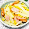 めみたん☆'s cooksnap of when they made じゃがいもコーンポークビッツのバター炒め.