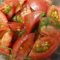 みたらしだんご大好き's cooksnap of when they made すぐにできちゃう！トマトとバジルのサラダ.