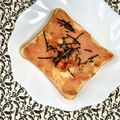 ふたごゆき's cooksnap of when they made 旨い(｡￫∀￩｡) 明太子トースト♡.