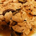 GOA双葉's cooksnap of when they made 豚バラ肉とナスの炒め煮 お弁当にも！.