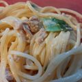 カクヨ's cooksnap of when they made ツナと長ネギの簡単パスタ.