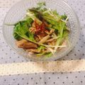 yesmama's cooksnap of when they made 牛肉と水菜、しめじのエスニックサラダ♬.