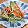 ソラねこ22's cooksnap of when they made 簡単一品！きゅうりとオクラの酢の物.