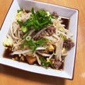 ♡まーちゃん♬'s cooksnap of when they made 厚揚げと挽肉卵のもやしあんかけ.