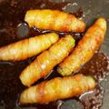 つぶしん's cooksnap of when they made 豚バラさくさく！オクラ巻き☆.