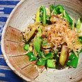 hotaritti's cooksnap of when they made 茄子とピーマンの簡単じゃこ炒め.