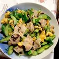 クックQT23CK☆'s cooksnap of when they made きゅうりと豚肉のやみつき☆塩昆布炒め.