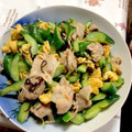 クックQT23CK☆'s cooksnap of when they made きゅうりと豚肉のやみつき☆塩昆布炒め.