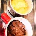 架愛夜's cooksnap of when they made 鯛焼き用☆カスタード＆チョコクリーム♪.