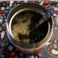 ☆hikonyan☆'s cooksnap of when they made スープジャーで超手抜きお粥.