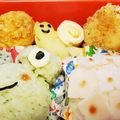 べちぽん's cooksnap of when they made キャラ弁*ワンポイントかたつむり.
