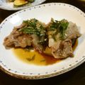 yukko2810's cooksnap of when they made 豚肉とナスの胡麻酢醤油かけ.