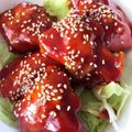 ペンタゴン食堂's cooksnap of when they made ヤンニョムチキン.